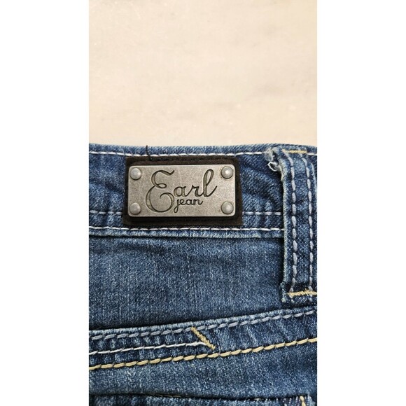 Earl Jeans Blue Five Pockets Denim Relaxed Fit Pullover Men's Shorts Size 5 - Picture 6 of 9